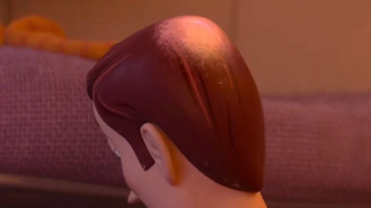 A Toy Story 5 feltárja Woody kopasz foltjának megható és humoros okát