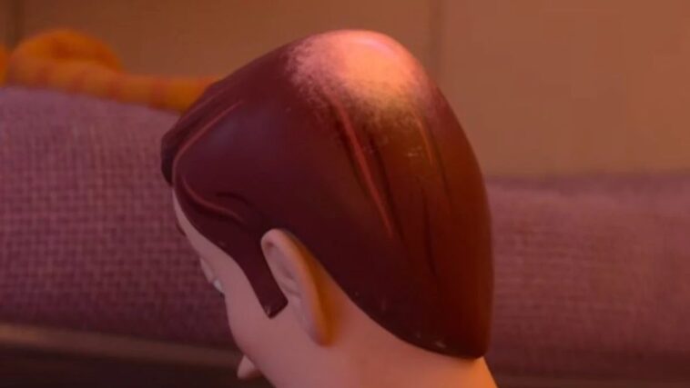 A Toy Story 5 feltárja Woody kopasz foltjának megható és humoros okát