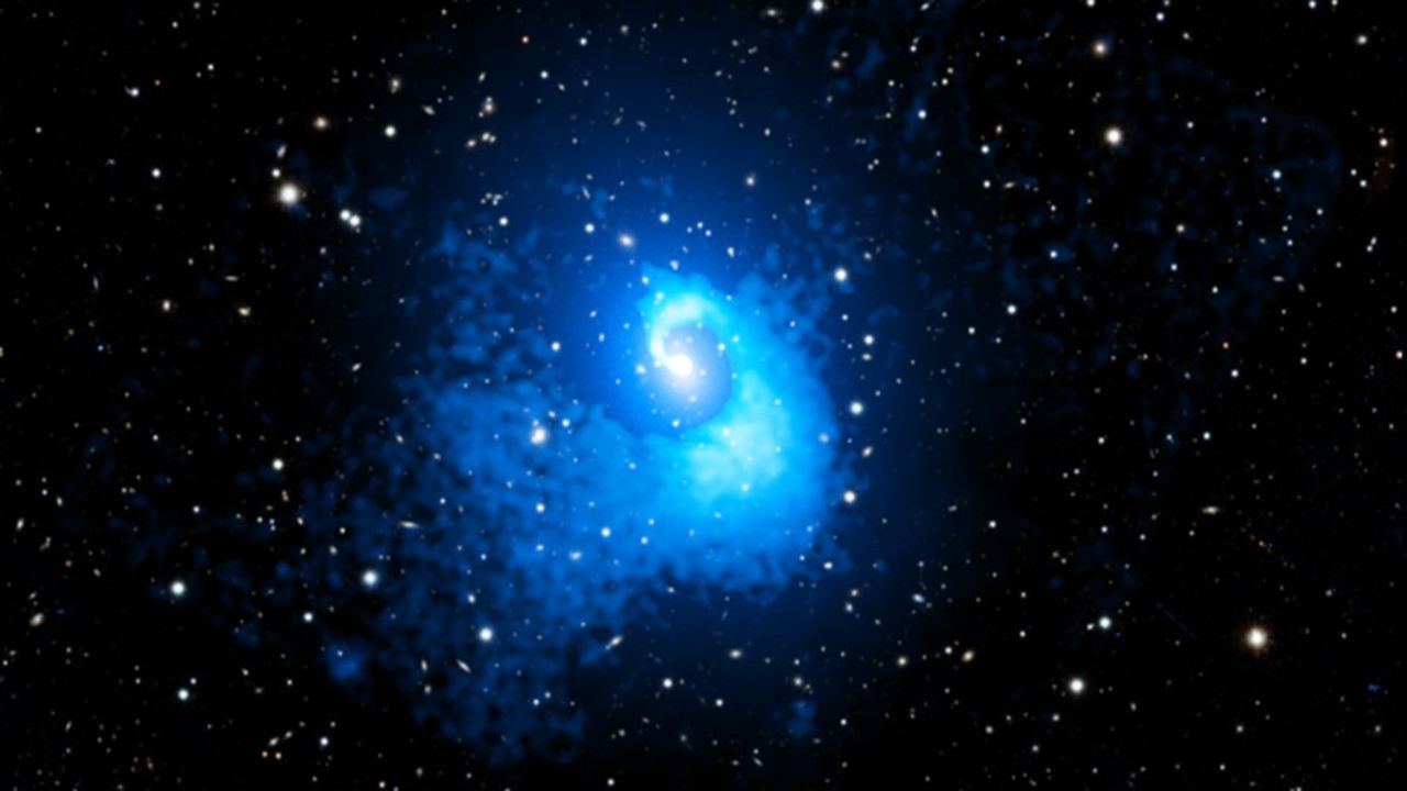 A látszólag nyugodt Abell 2029 galaxishalmaz egy ősi kozmikus ütközés nyomait őrzi