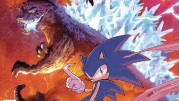 A Sonic és Godzilla váratlan képregényes összecsapása megkapta első előzetesét