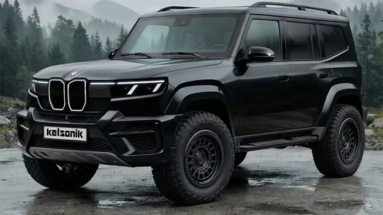 A BMW hallgat a G-osztály riválisáról, de egy render már lerántja a leplet