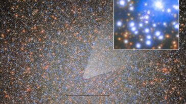 Az Omega Centauri első csillagtömegű fekete lyukát egy csillag alig látható imbolygása fedte fel
