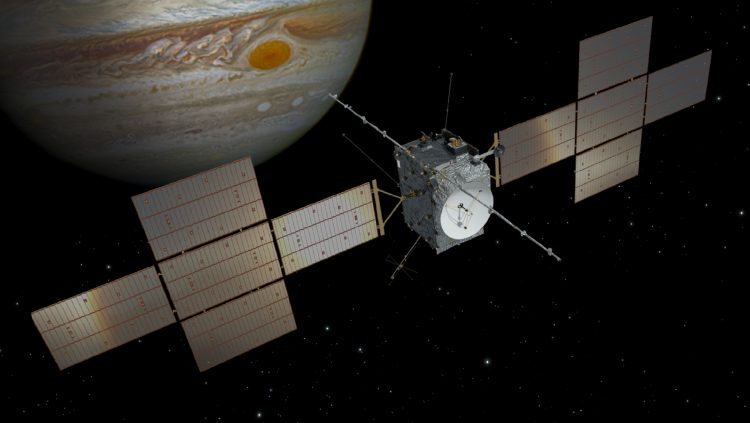 Az ESA JUICE űrszondája 2031-ben a Jupiter sötét holdját, Kallichorét veszi célba