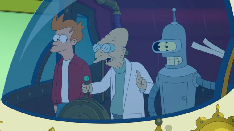 A Futurama visszatér poszt-credits jelenettel a 14. évad fináléja után